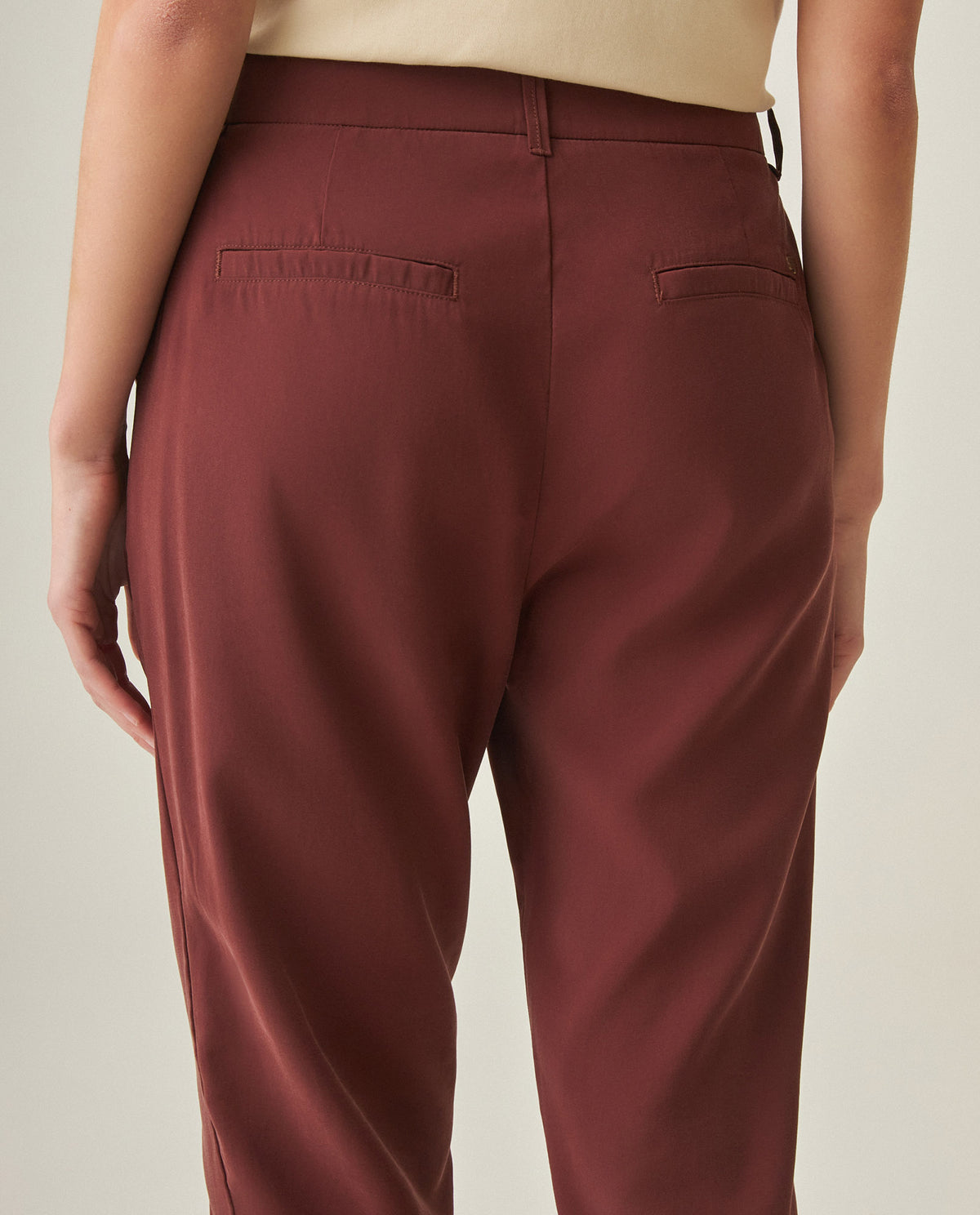 Women´s Straight Pants - Brown 63_732H000_CAF191016_7