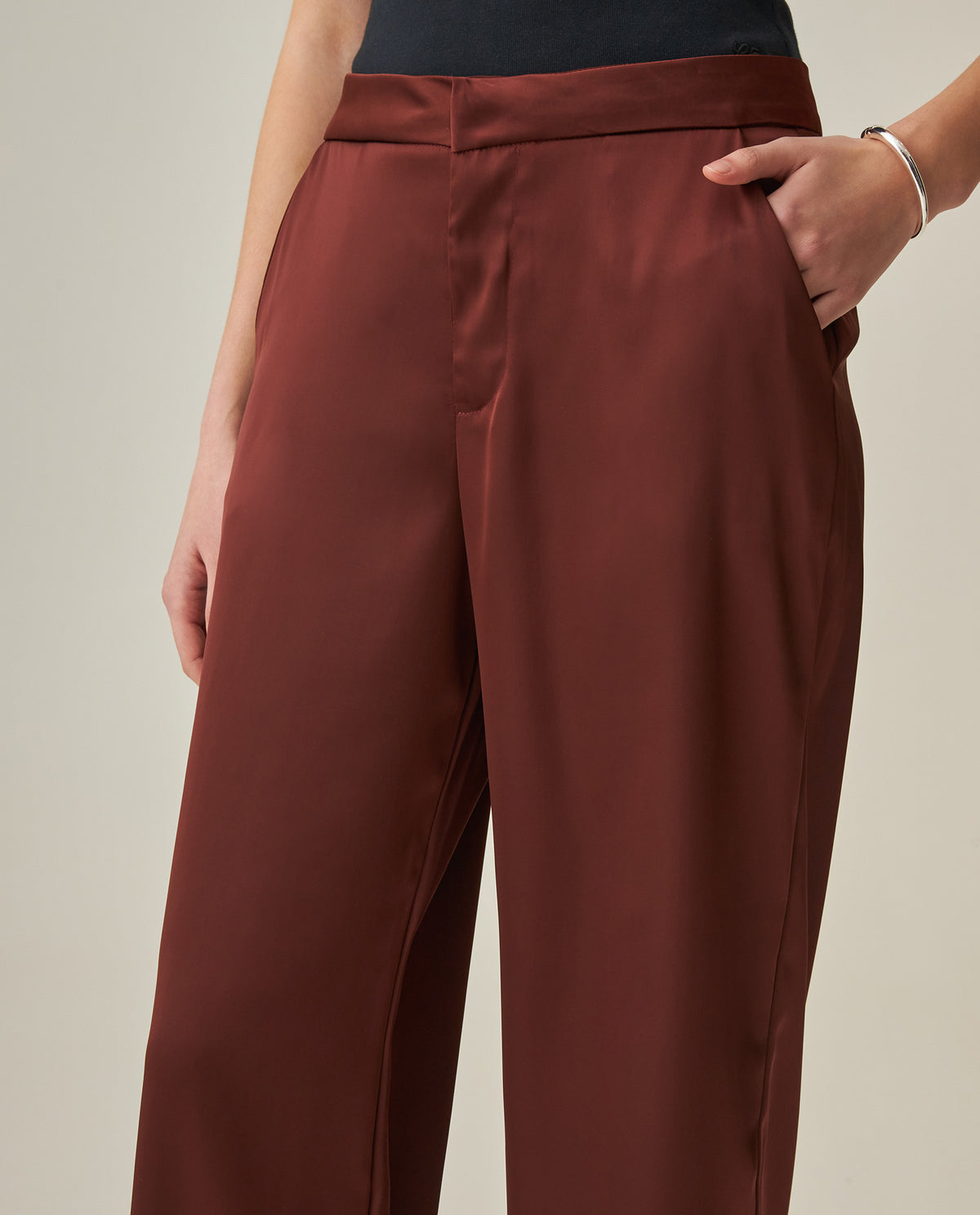 Women´s Straight Pants - Brown 63_732H002_CAF191321_5