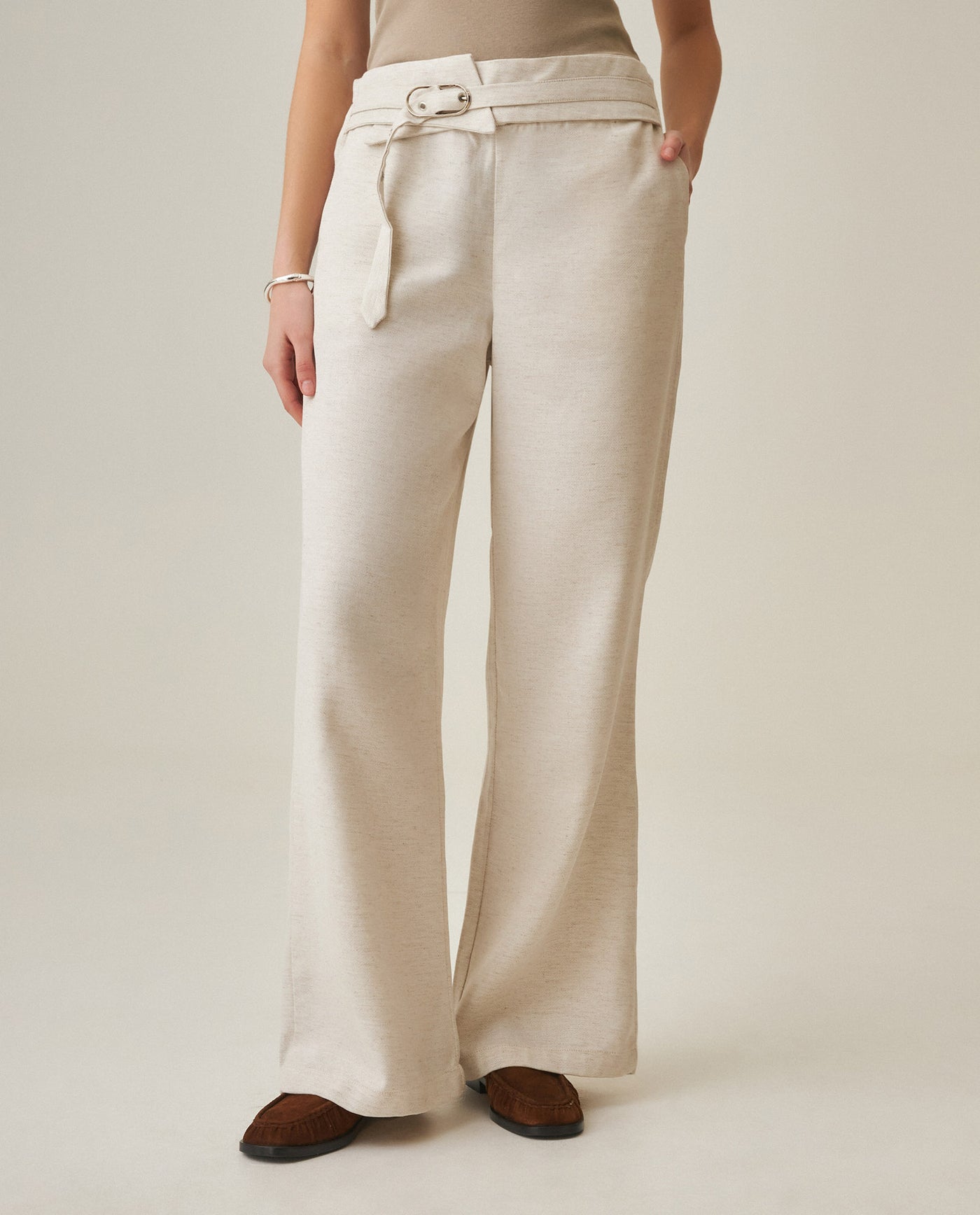 Women´s Palazzo Pants - Raw 63_732H004_CRU130905_0