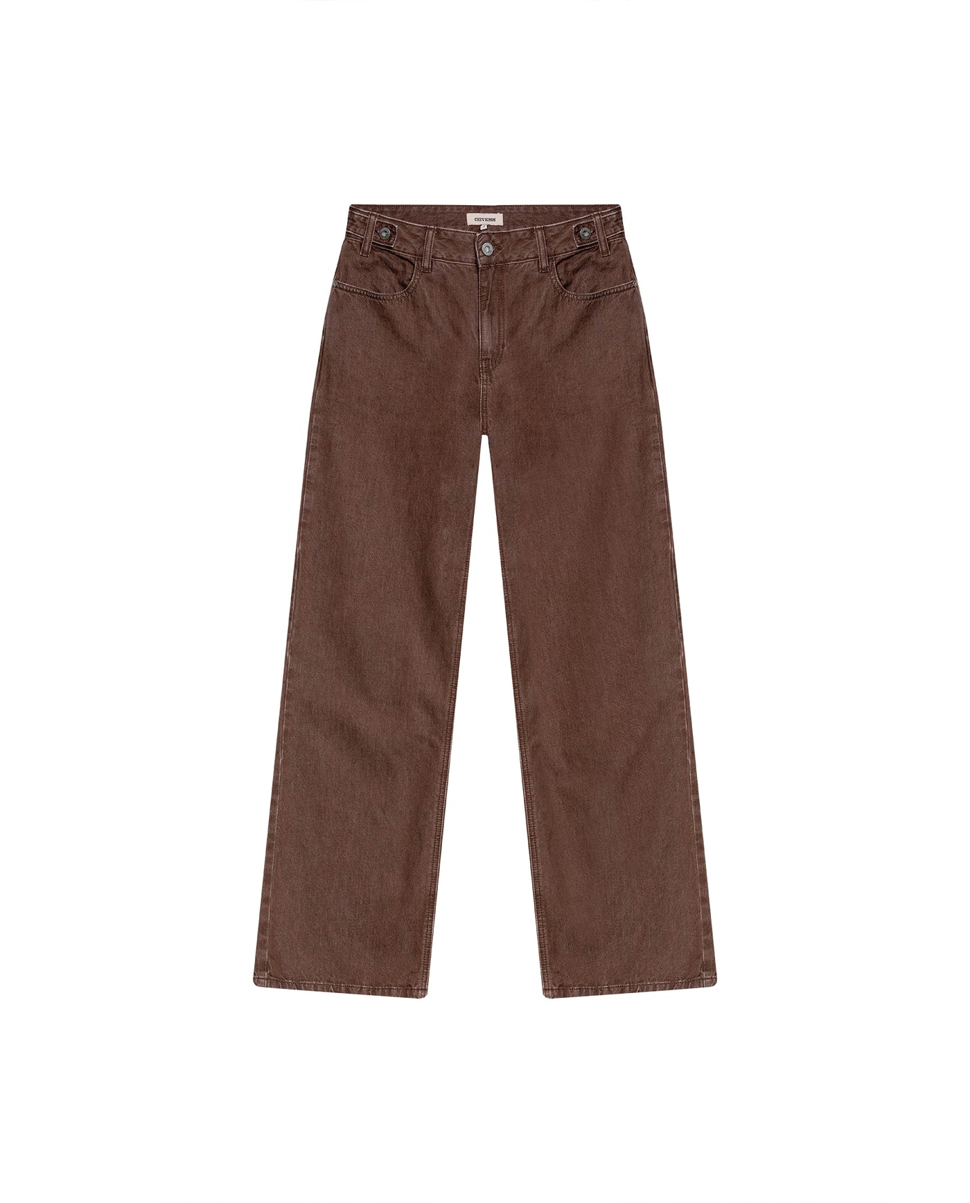 Women´s Straight Pants - Brown 63_732H005_CAF191016_4