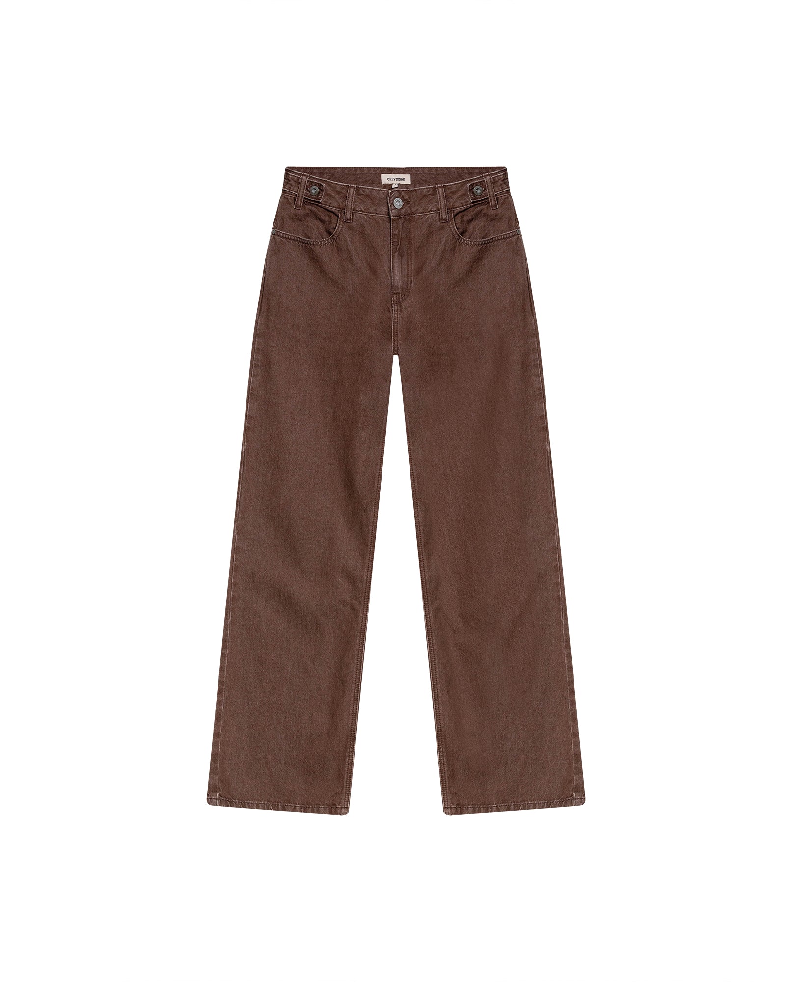 Women´s Straight Pants - Brown 63_732H005_CAF191016_4