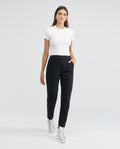 Women's Britches Pants Straight Ankle-Length Mid-Rise Soft Touch - 2