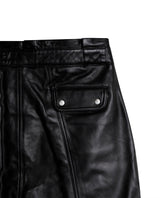 Women´s Leather Straight Pant - Black 63_734G502_NEG194007_6