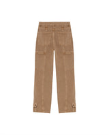 Womens Rodeo Cotton Utility Pants - Brown 63_734G505_CAF161126_5