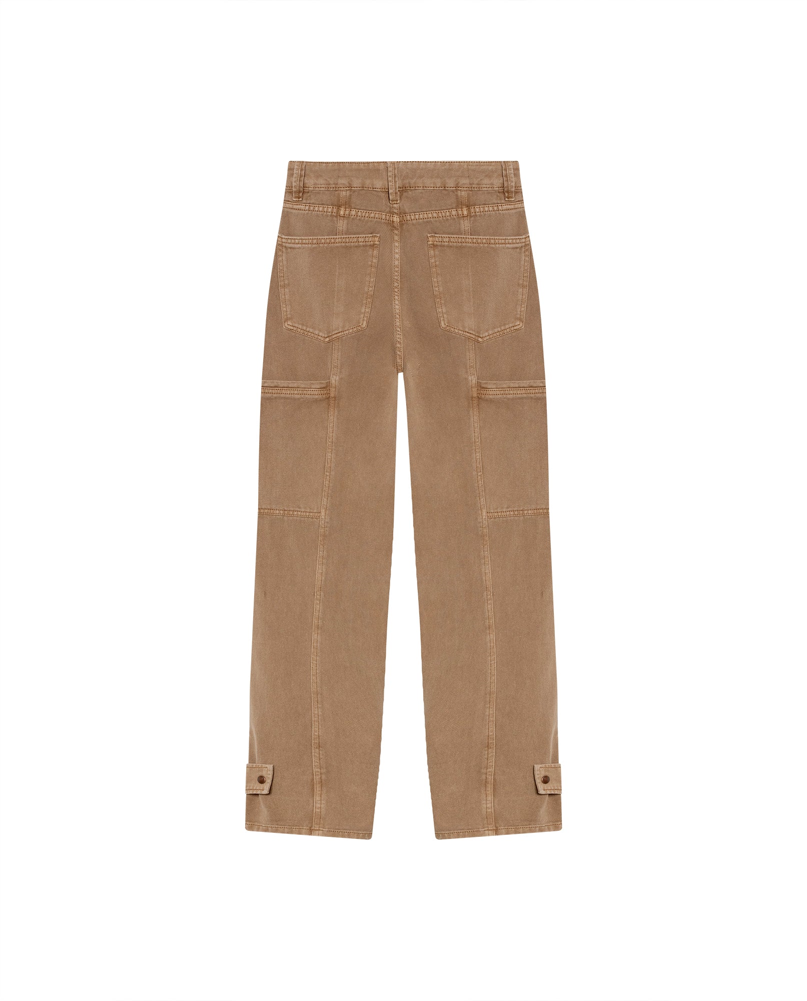 Womens Rodeo Cotton Utility Pants - Brown 63_734G505_CAF161126_5