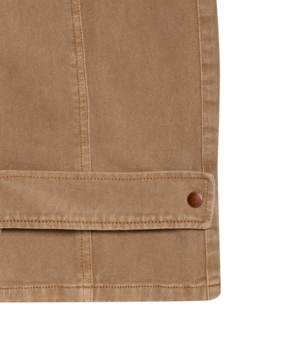 Womens Rodeo Cotton Utility Pants - Brown 63_734G505_CAF161126_6