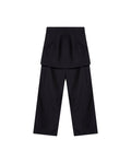 Womens Relaxed Fit Barrel Leg Pants - Special Collection - Gray 63_734H502_GRI193927_7