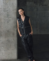 Womens Wide Fit Stretch Cargo Pants - Special Collection - Black 63_737H501_NEG194007_0