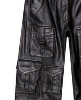 Womens Wide Fit Stretch Cargo Pants - Special Collection - Black 63_737H501_NEG194007_5