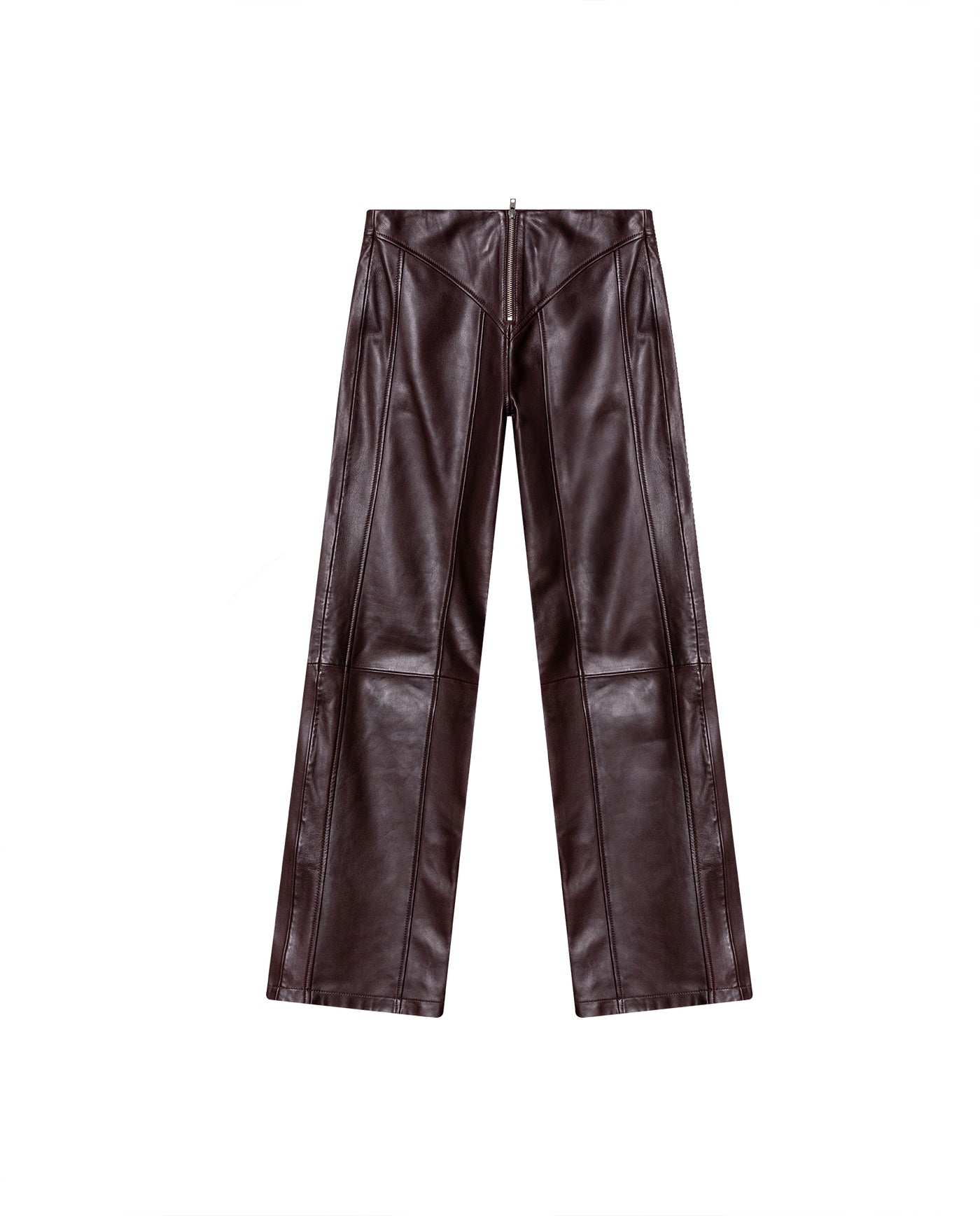 Womens Burgundy Pants - Special Collection - Red 63_737H502_ROJ191617_4