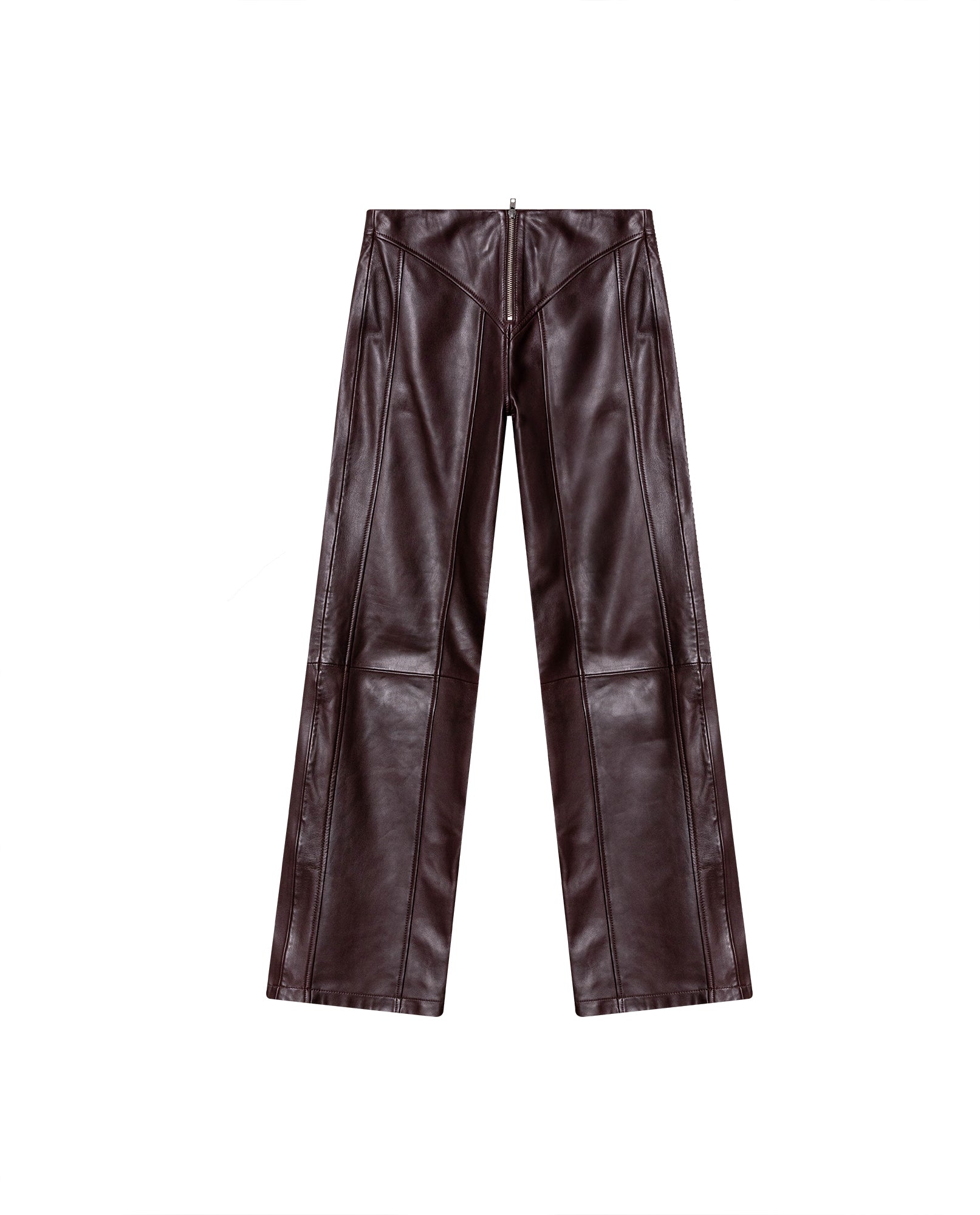Womens Burgundy Pants - Special Collection - Red 63_737H502_ROJ191617_4