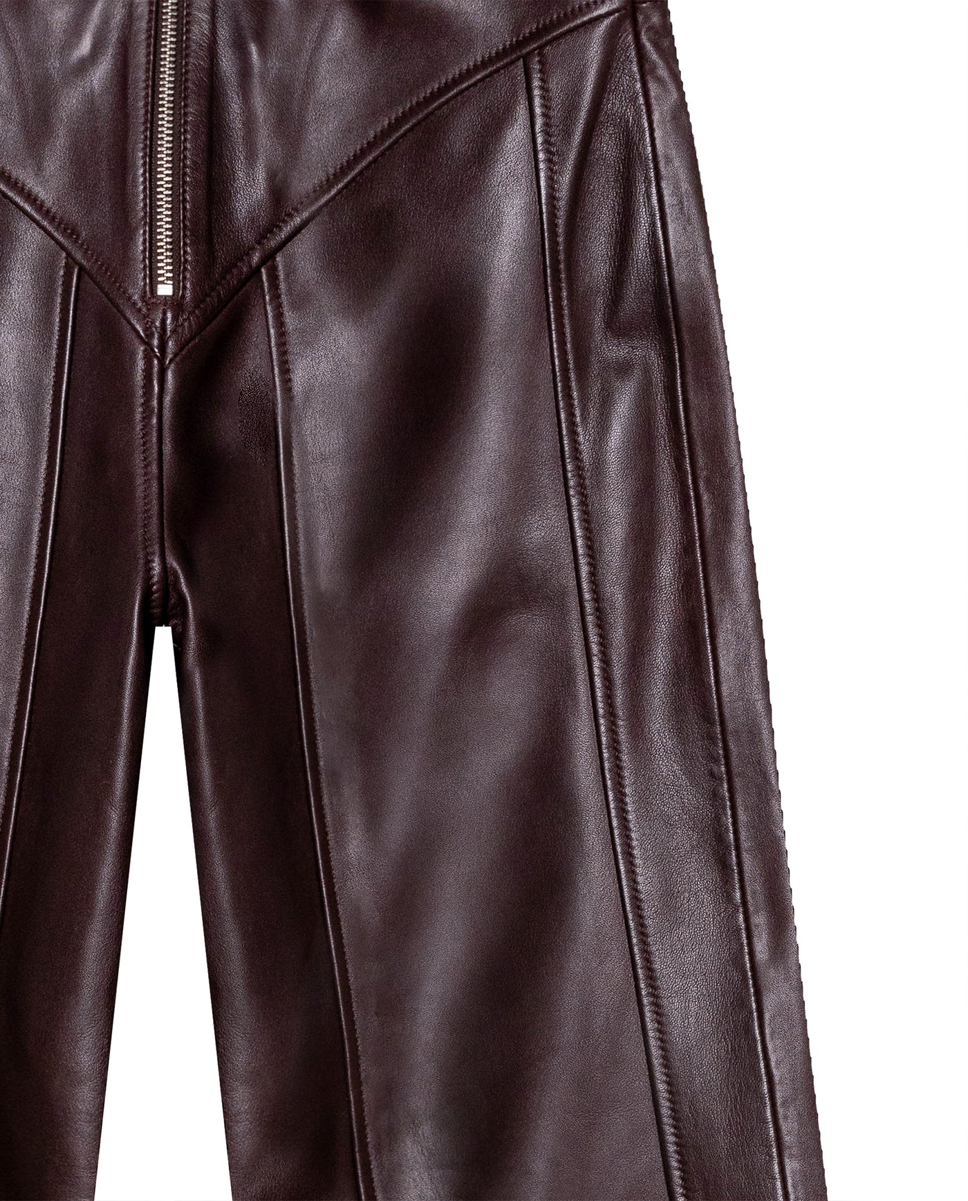 Womens Burgundy Pants - Special Collection - Red 63_737H502_ROJ191617_5