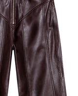 Womens Burgundy Pants - Special Collection - Red 63_737H502_ROJ191617_5