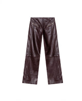 Womens Burgundy Pants - Special Collection - Red 63_737H502_ROJ191617_7