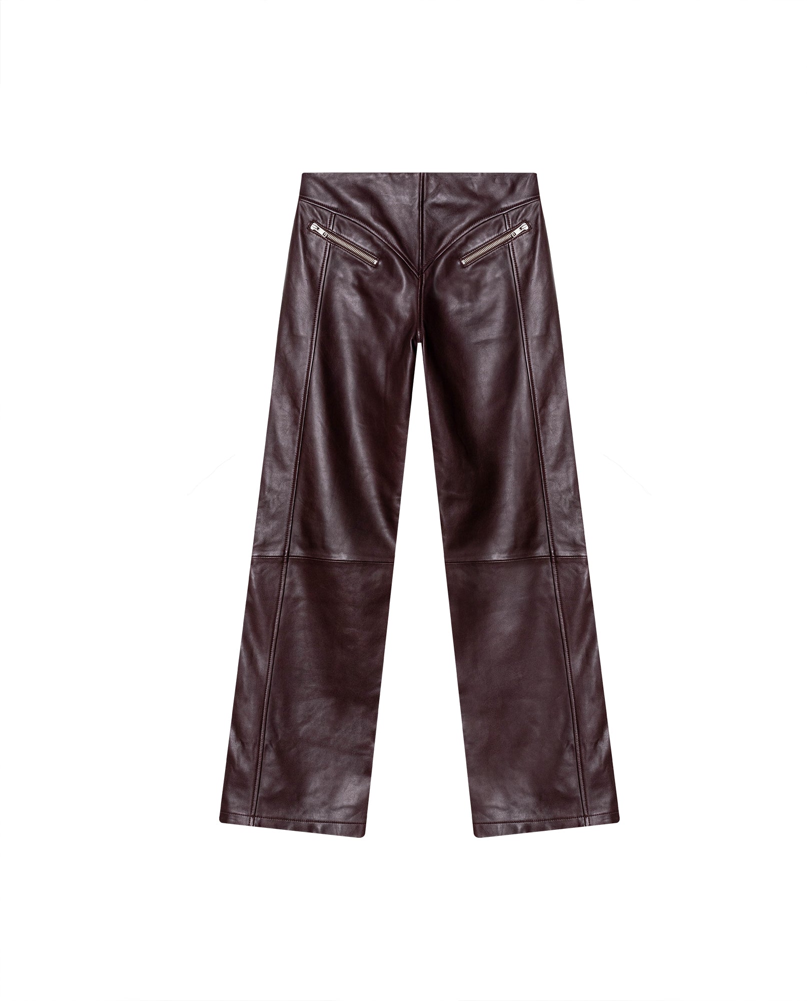 Womens Burgundy Pants - Special Collection - Red 63_737H502_ROJ191617_7