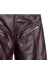 Womens Burgundy Pants - Special Collection - Red 63_737H502_ROJ191617_8
