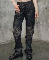 Womens Lambskin Leather Pants - Special Collection - Brown 63_737H504_CAF171321_3