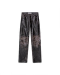 Womens Lambskin Leather Pants - Special Collection - Brown 63_737H504_CAF171321_4