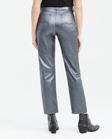 Women´s Metallic Straight Pant - Gray 63_739F005_GRI194205_5