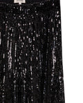 Women's Sequined Flare Mid Rise Pants in Polyester Stretch Blend, Ceremony - 7
