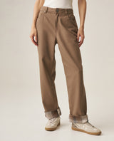 Women´s Straight Fit Pant - Brown 63_739H005_CAF181015_3