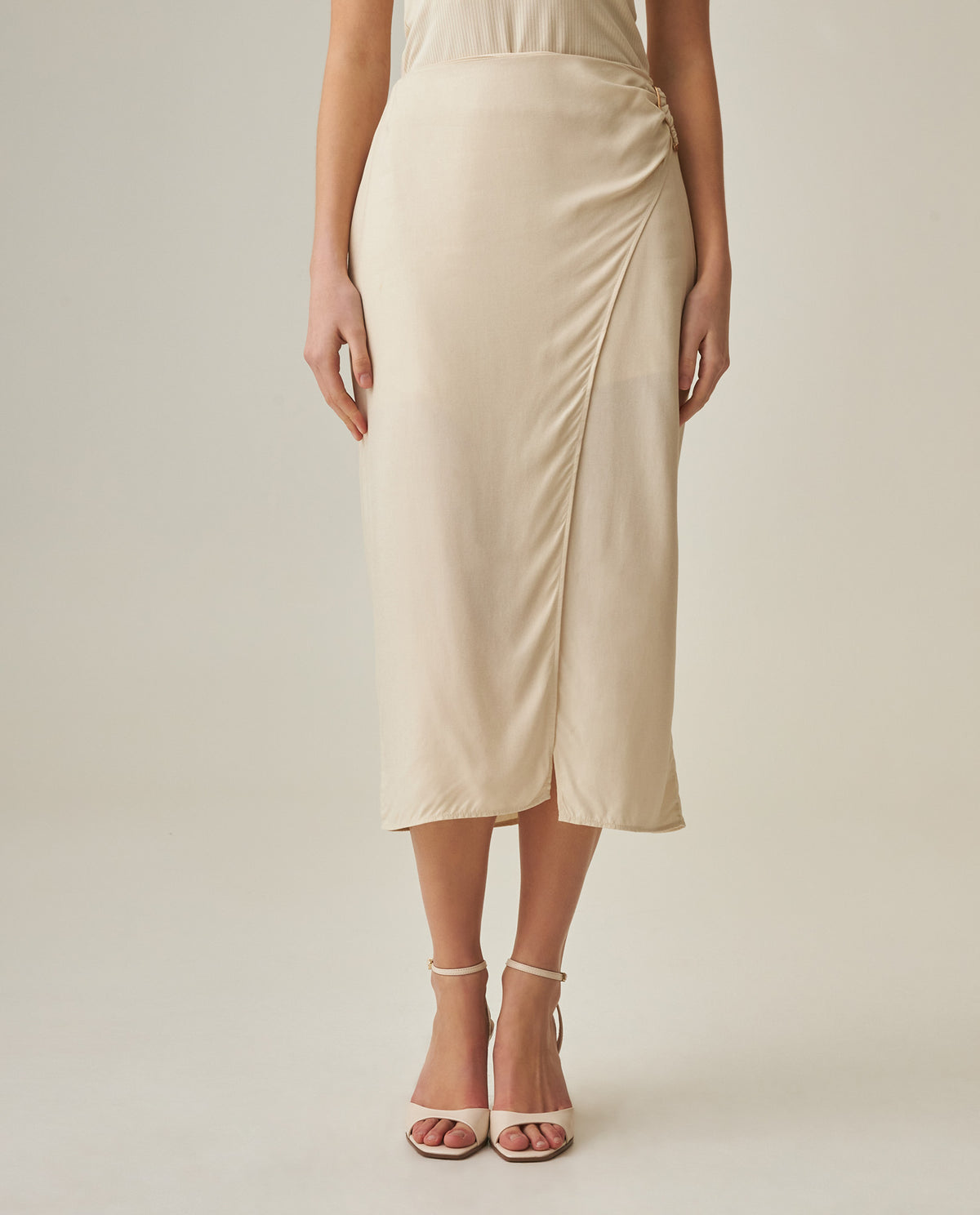 Women´s Midi Wrap Skirt - Raw 63_742H000_CRU120908_0