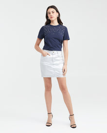 Women´s Viscose Skirt - Gray 63_749F002_GRI145002_3