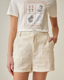 Women´s Linen Shorts - Raw 63_752H000_CRU130905_0