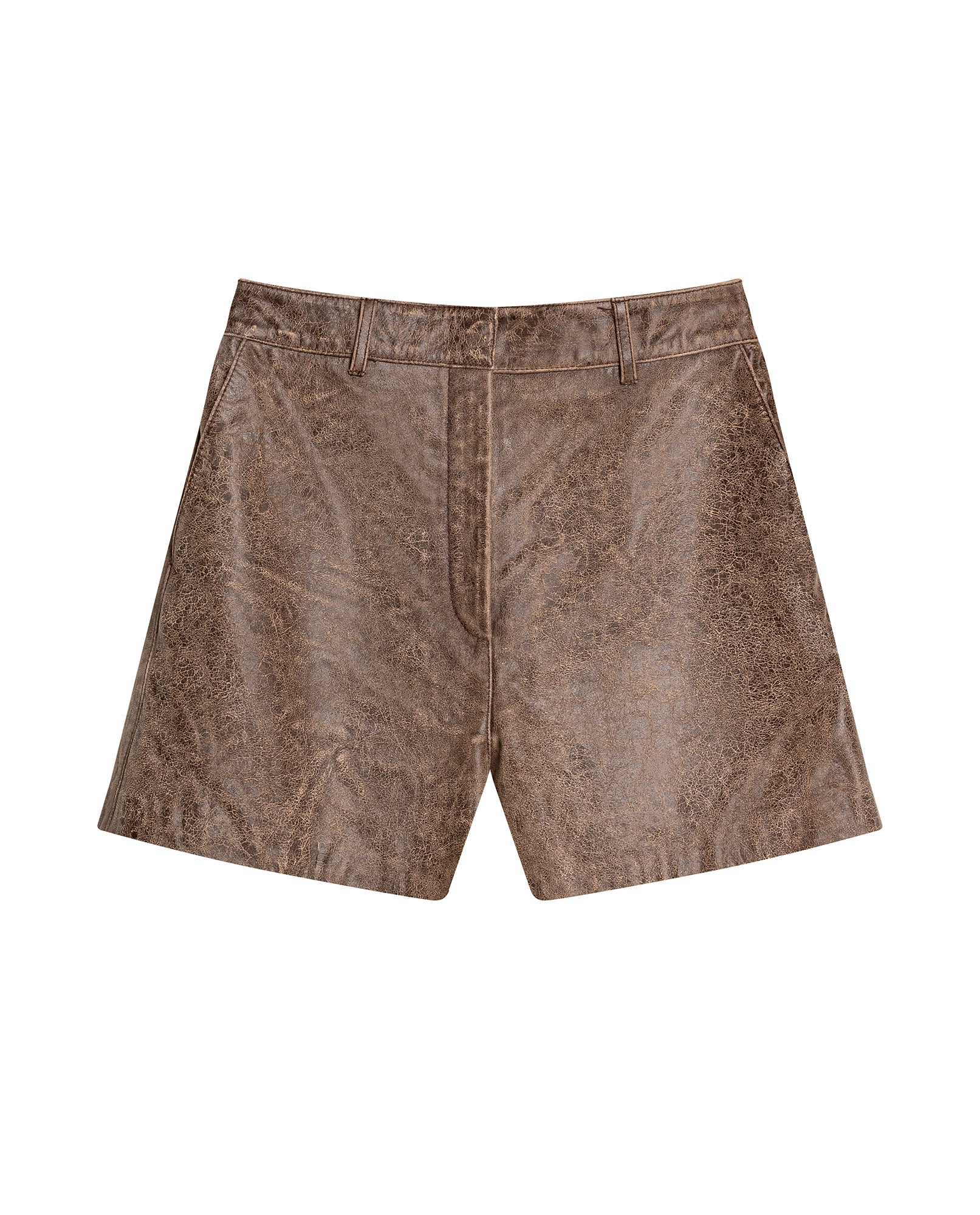 Womens Shorts 757H200 - Brown 63_757H200_CAF161334_3
