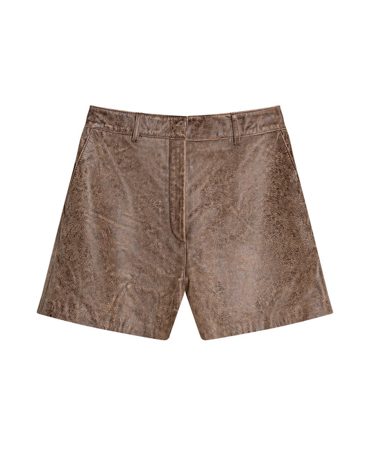 Womens Shorts 757H200 - Brown 63_757H200_CAF161334_3