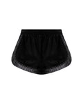 Womens Sheepskin Leather Shorts - Special Collection - Black 63_757H501_NEG194007_7