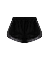 Womens Sheepskin Leather Shorts - Special Collection - Black 63_757H501_NEG194007_7