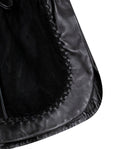 Womens Sheepskin Leather Shorts - Special Collection - Black 63_757H501_NEG194007_8