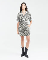 Women´s A-Line Print Shorts - Raw 63_759F001_CRU110606_3