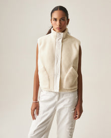 Women´s Reversible Quilted Vest - White 63_769H001_BLA120601_3