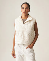Women´s Reversible Quilted Vest - White 63_769H001_BLA120601_4