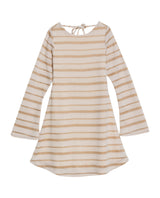 Womens Striped Long Sleeve Midi Dress - Yellow 63_771H700_AMA120815_3