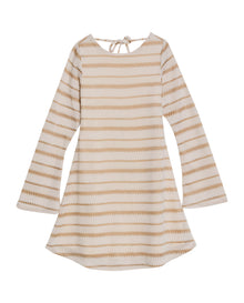 Womens Striped Long Sleeve Midi Dress - Yellow 63_771H700_AMA120815_3