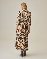 Women´s Linen Midi Dress - Raw 63_772H001_CRU120605_6
