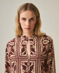 Women´s Printed Dress - Brown 63_772H002_CAF191321_5