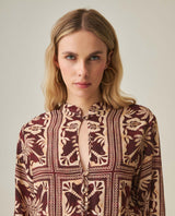 Women´s Printed Dress - Brown 63_772H002_CAF191321_5