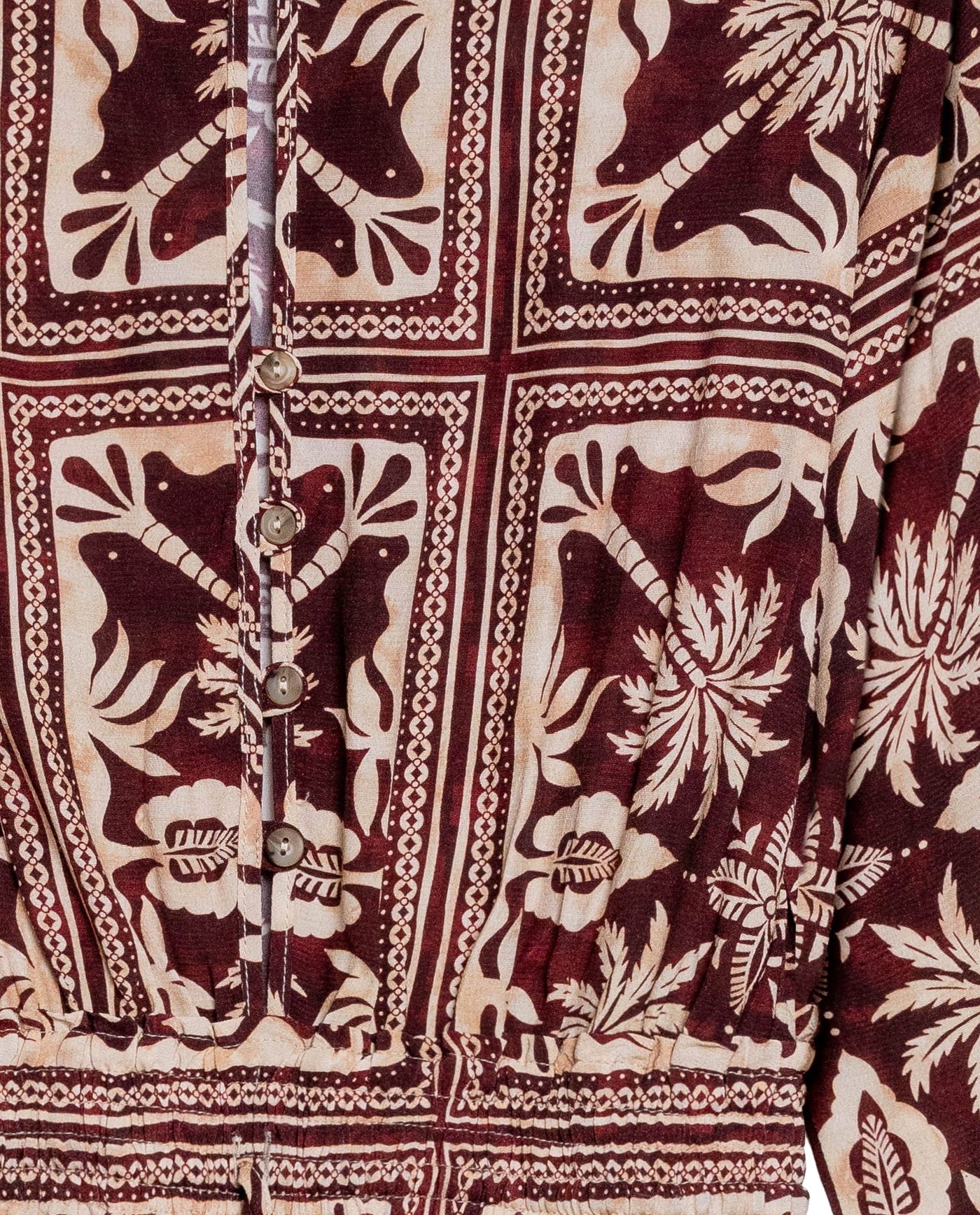 Women´s Printed Dress - Brown 63_772H002_CAF191321_8