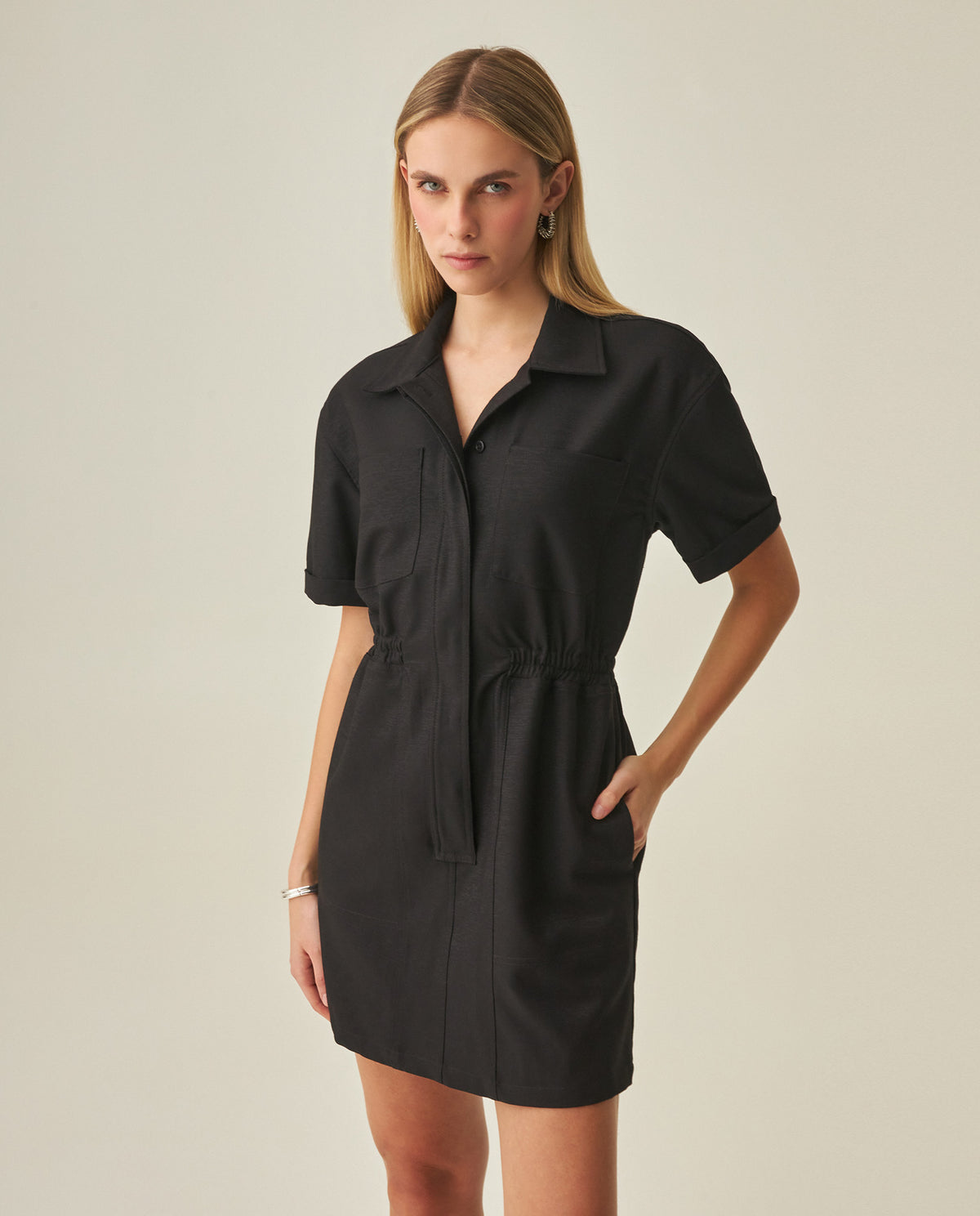 Women´s Short Dress - Black 63_772H004_NEG194003_5