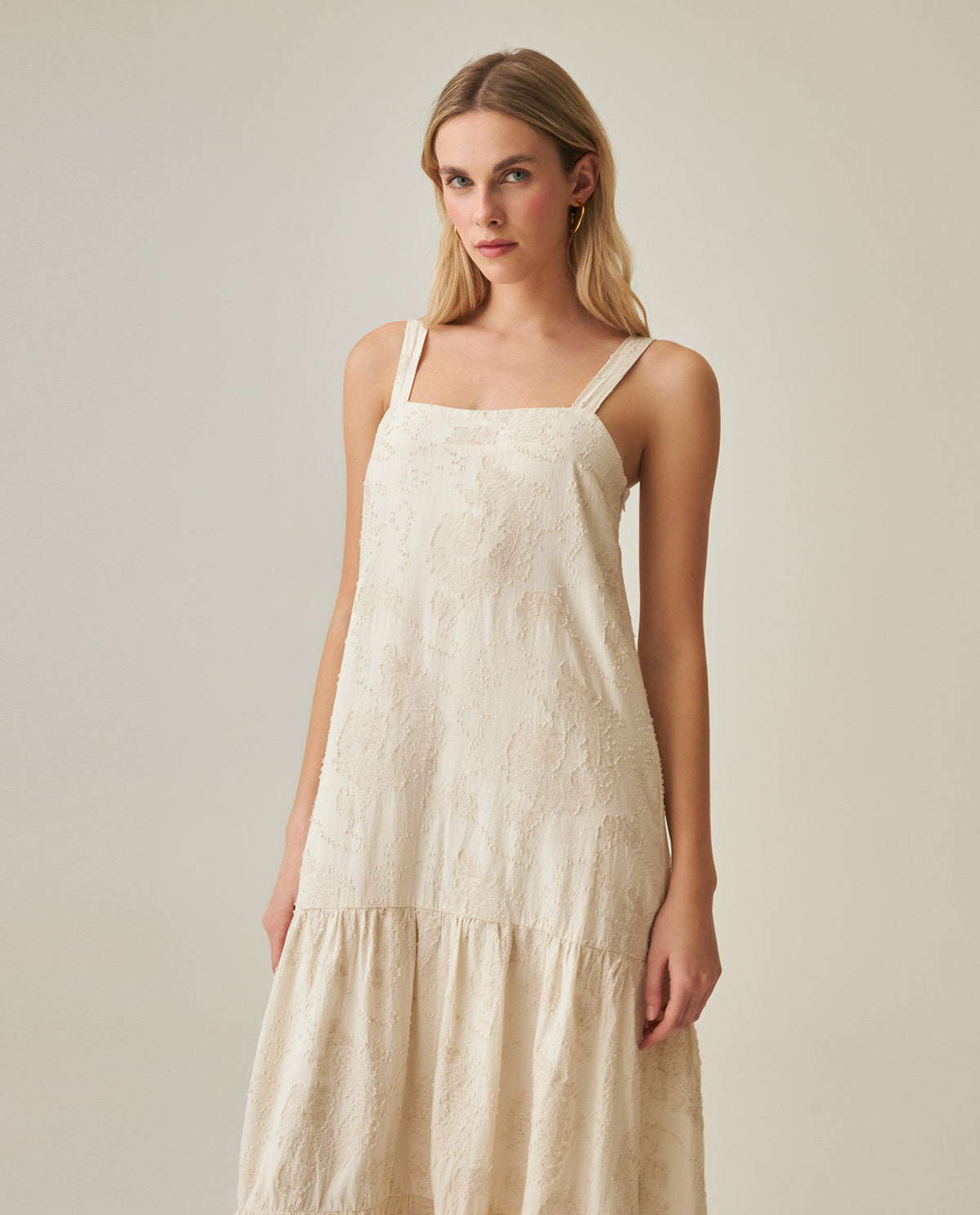 Women´s Long Linen Dress - Raw 63_772H005_CRU130905_3