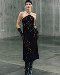 Womens Halter Neck Dress - Special Collection - Black 63_774H500_NEG194007_3