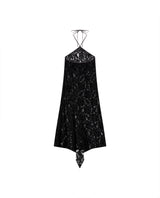 Womens Halter Neck Dress - Special Collection - Black 63_774H500_NEG194007_8