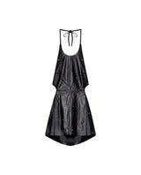 Womens Sheepskin Leather Fitted Dress - Special Collection - Black 63_777H500_NEG194007_5