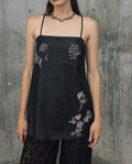 Womens Lambskin Leather Straight Cut Dress - Special Collection - Black 63_777H501_NEG194007_3