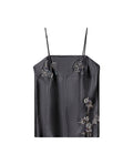 Womens Lambskin Leather Straight Cut Dress - Special Collection - Black 63_777H501_NEG194007_5