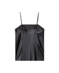 Womens Lambskin Leather Straight Cut Dress - Special Collection - Black 63_777H501_NEG194007_7
